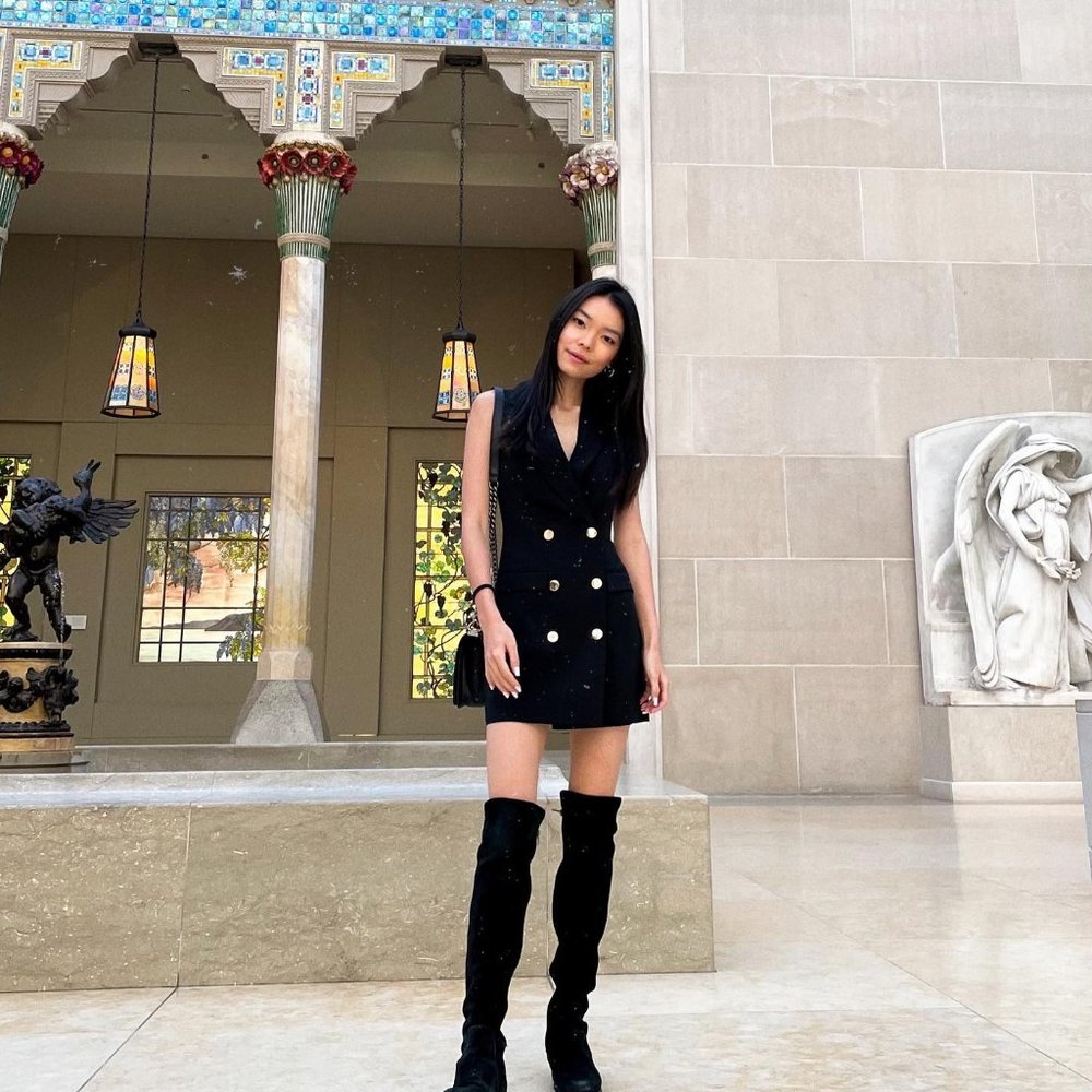 Revolve Superdown Sleeveless Waistcoat Mini Dress